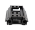 Siyah Delrin POM / Naylon Plastik İşleme Parçaları PC PEEK PA6 PP ABS