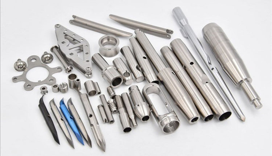 Hassas Tıbbi İşleme Bileşenleri Küçük Mini CNC Torna Titanyum