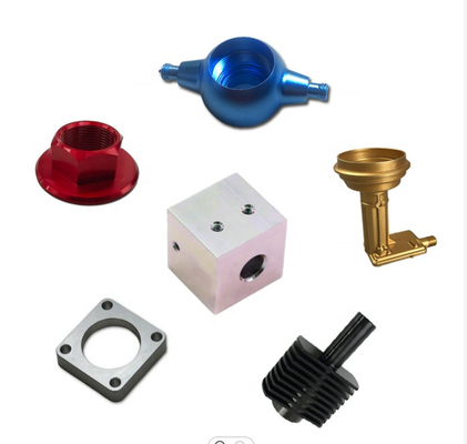 Özel Yapım Hassas İşlenmiş Bileşenler Metal Alüminyum Çelik Titanyum
